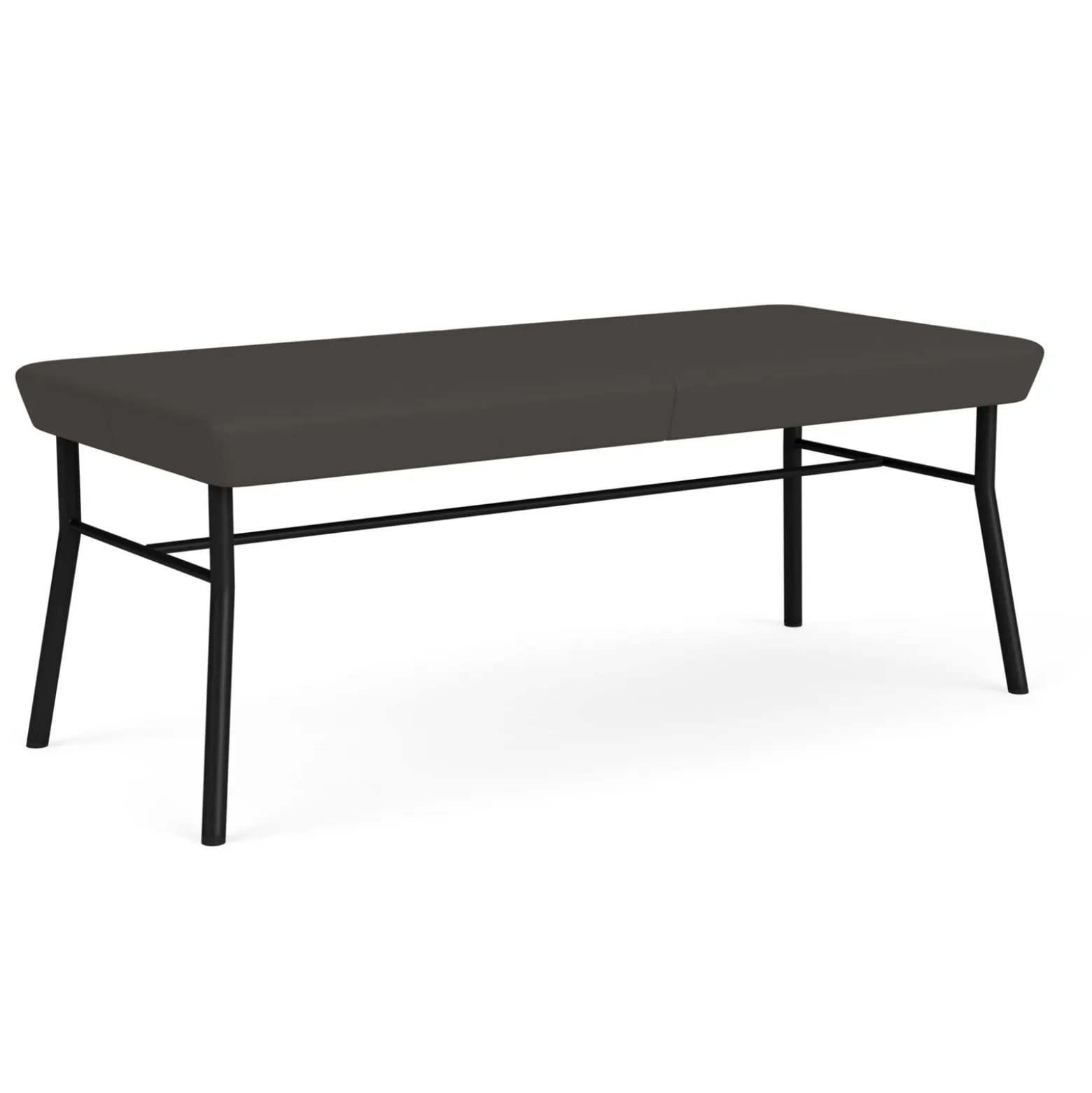 Uptown Two-Seat Bench in Premium Upholstery