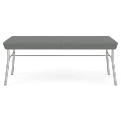 Uptown Two-Seat Bench in Standard Fabric