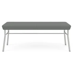 Uptown Two-Seat Bench in Standard Fabric