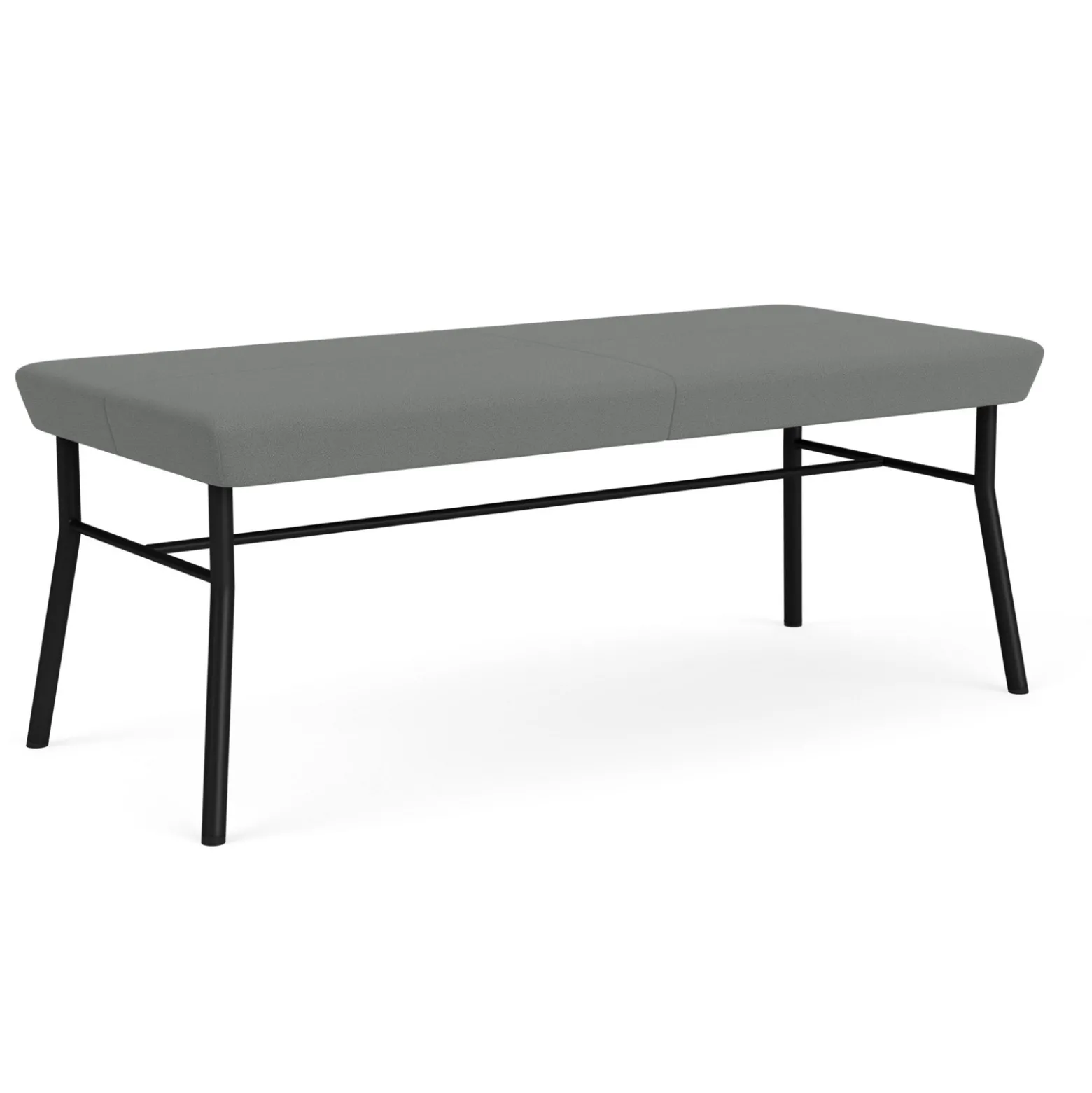Uptown Two-Seat Bench in Standard Fabric