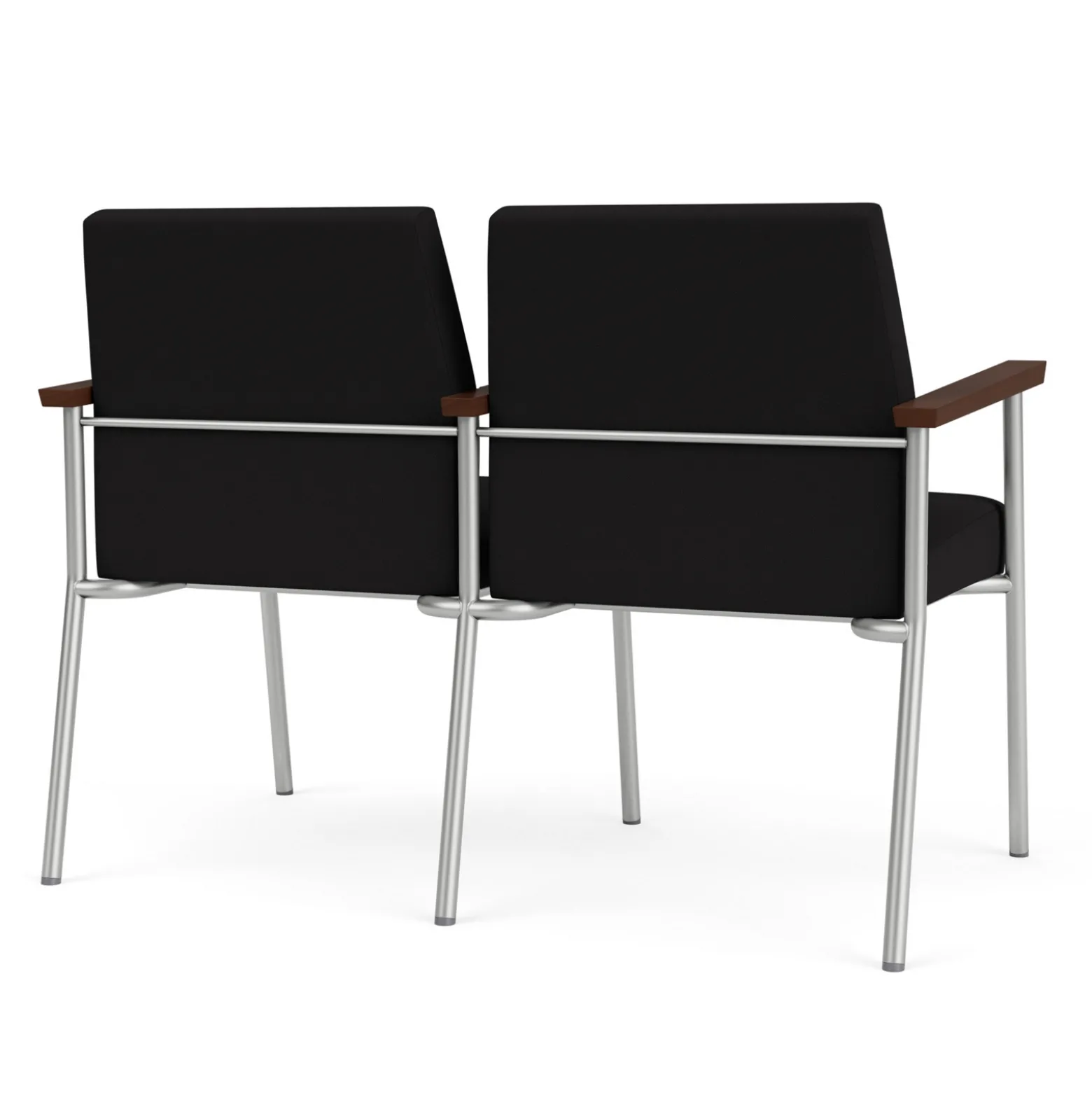 Uptown Two-Seater with Center Arms in Standard Fabric