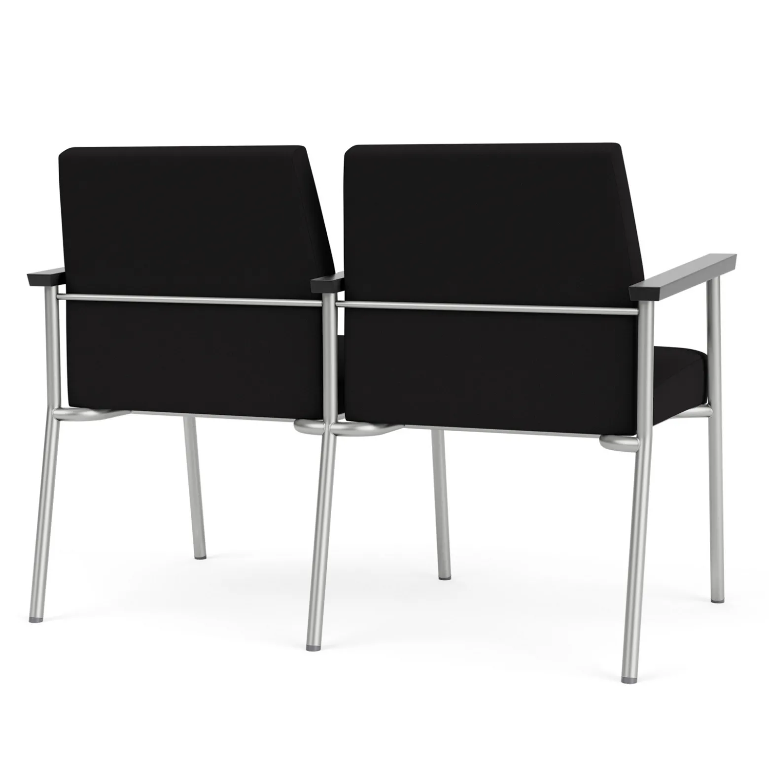 Uptown Two-Seater with Center Arms in Standard Fabric