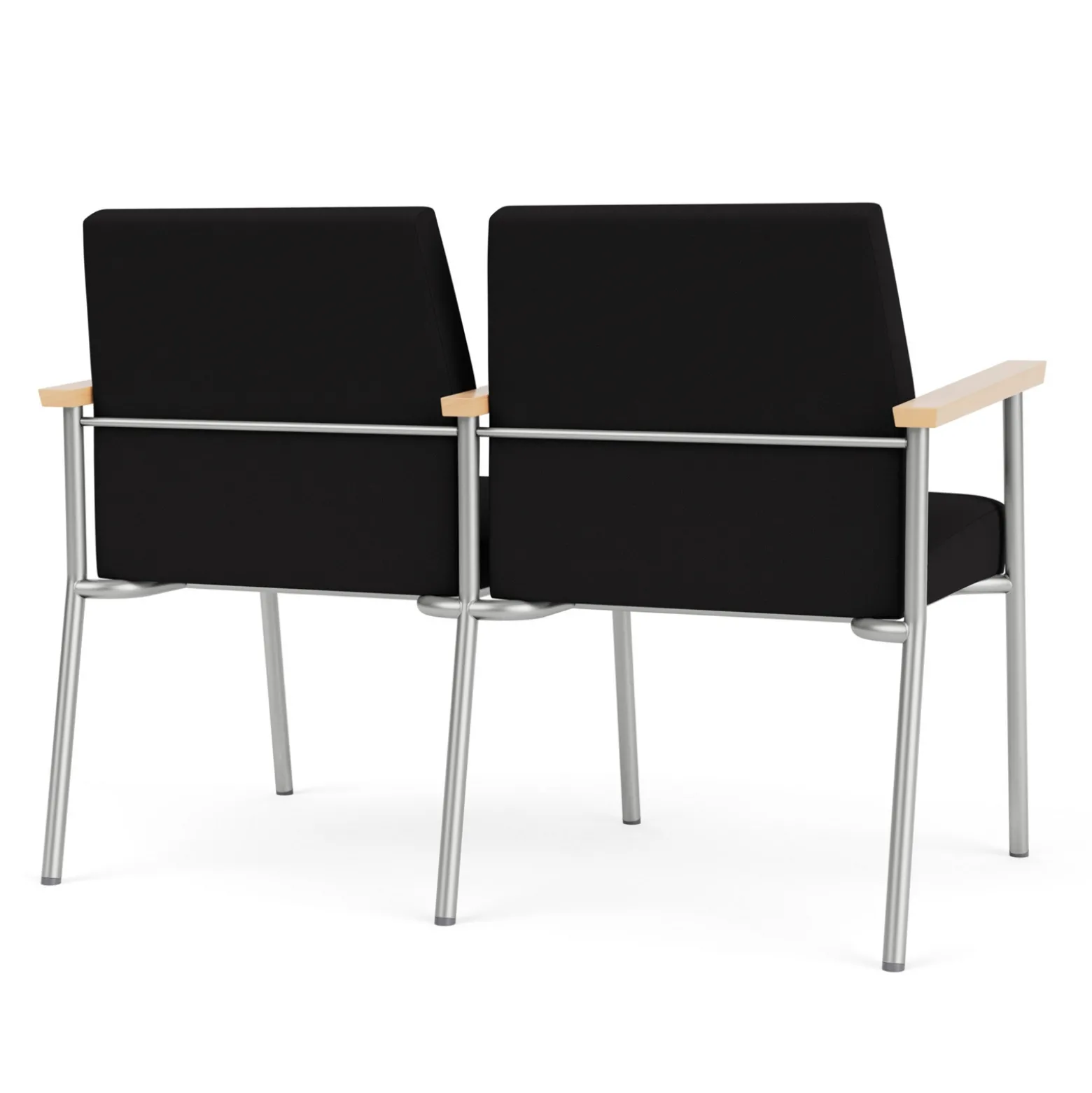 Uptown Two-Seater with Center Arms in Standard Fabric