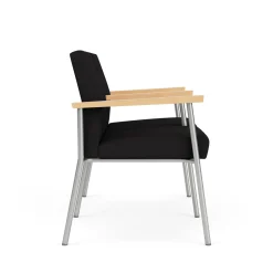 Uptown Two-Seater with Center Arms in Standard Fabric