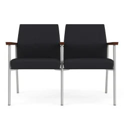 Uptown Two-Seater with Center Arm in Premium Upholstery