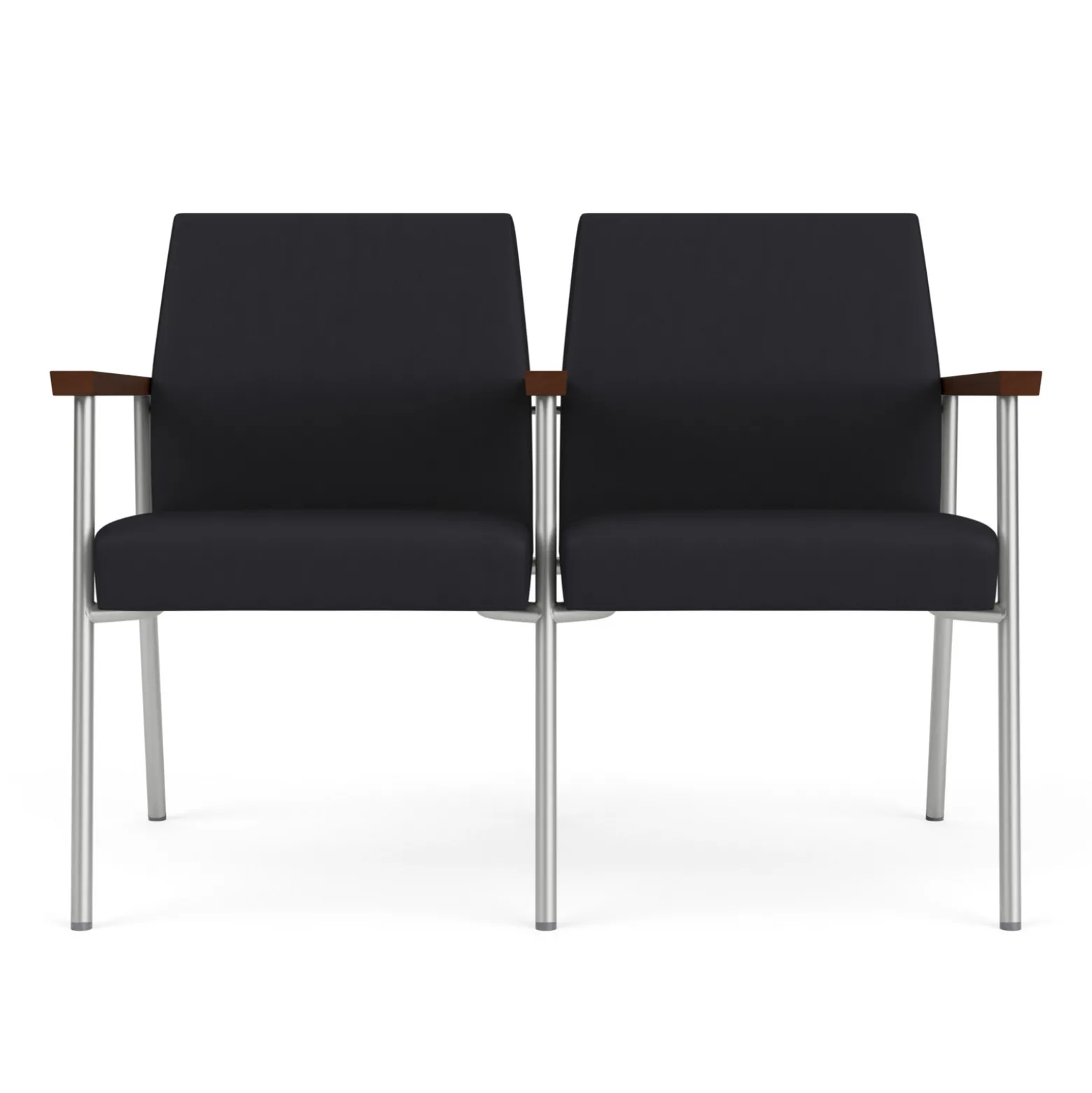 Uptown Two-Seater with Center Arm in Premium Upholstery