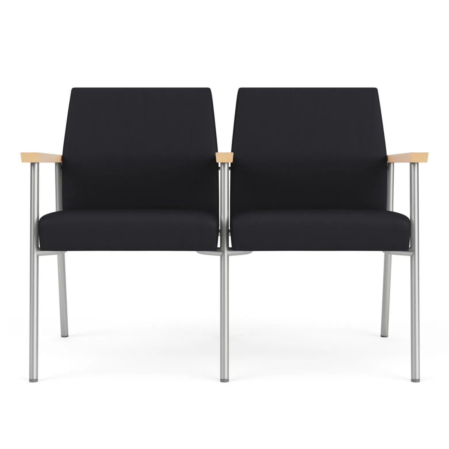 Uptown Two-Seater with Center Arm in Premium Upholstery