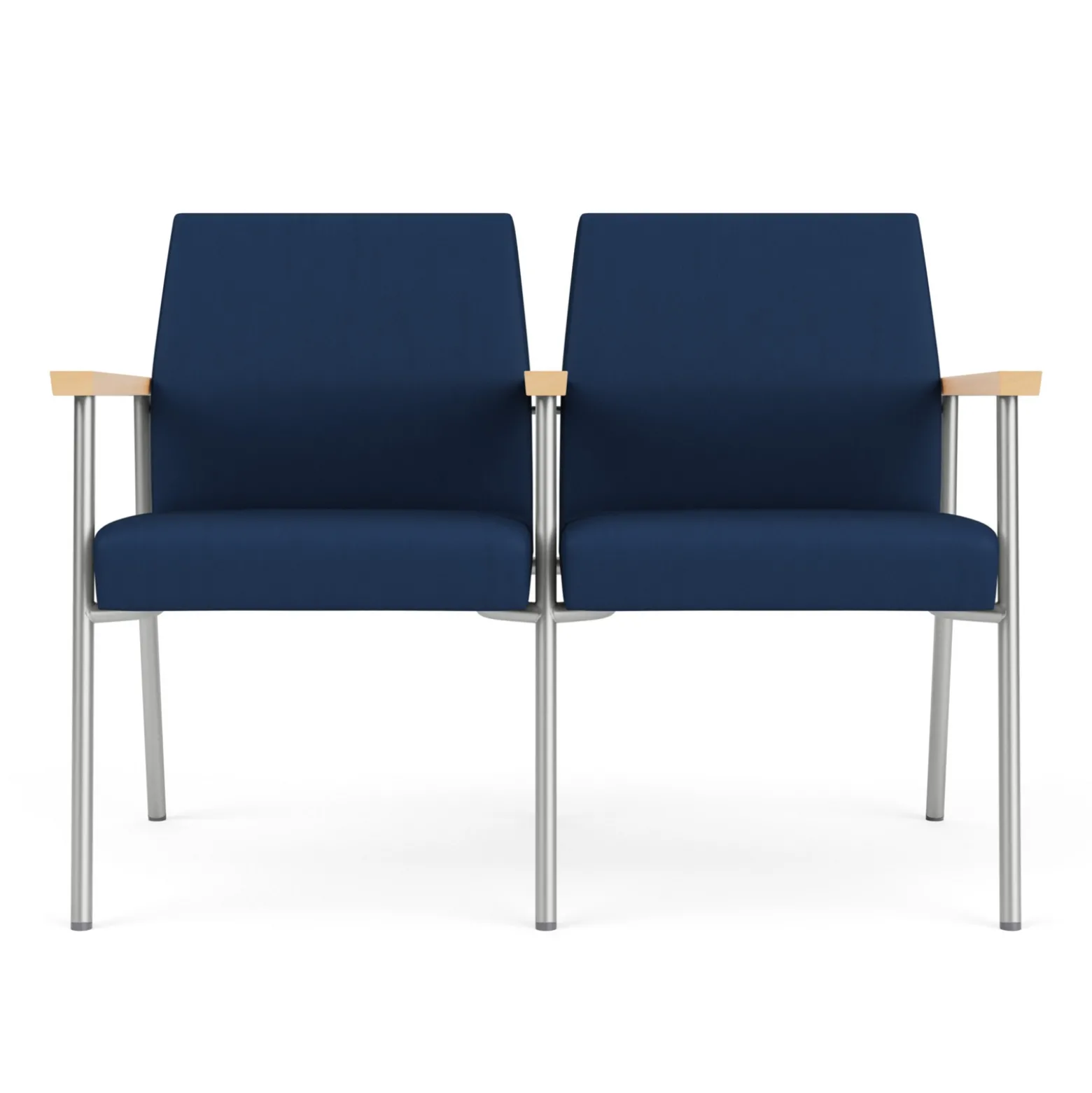 Uptown Two-Seater with Center Arm in Premium Upholstery