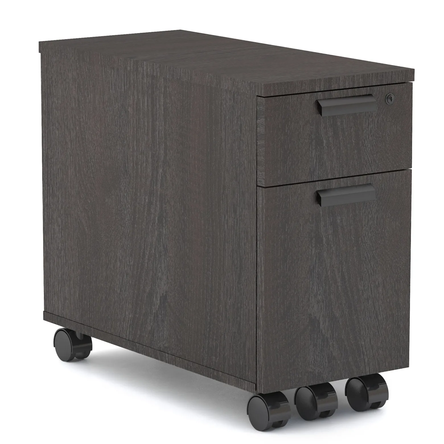 Upward 2 Drawer Mobile File Pedestal - 11"W x 24"D