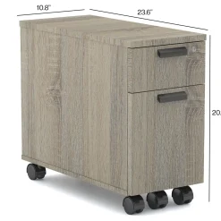 Upward 2 Drawer Mobile File Pedestal - 11