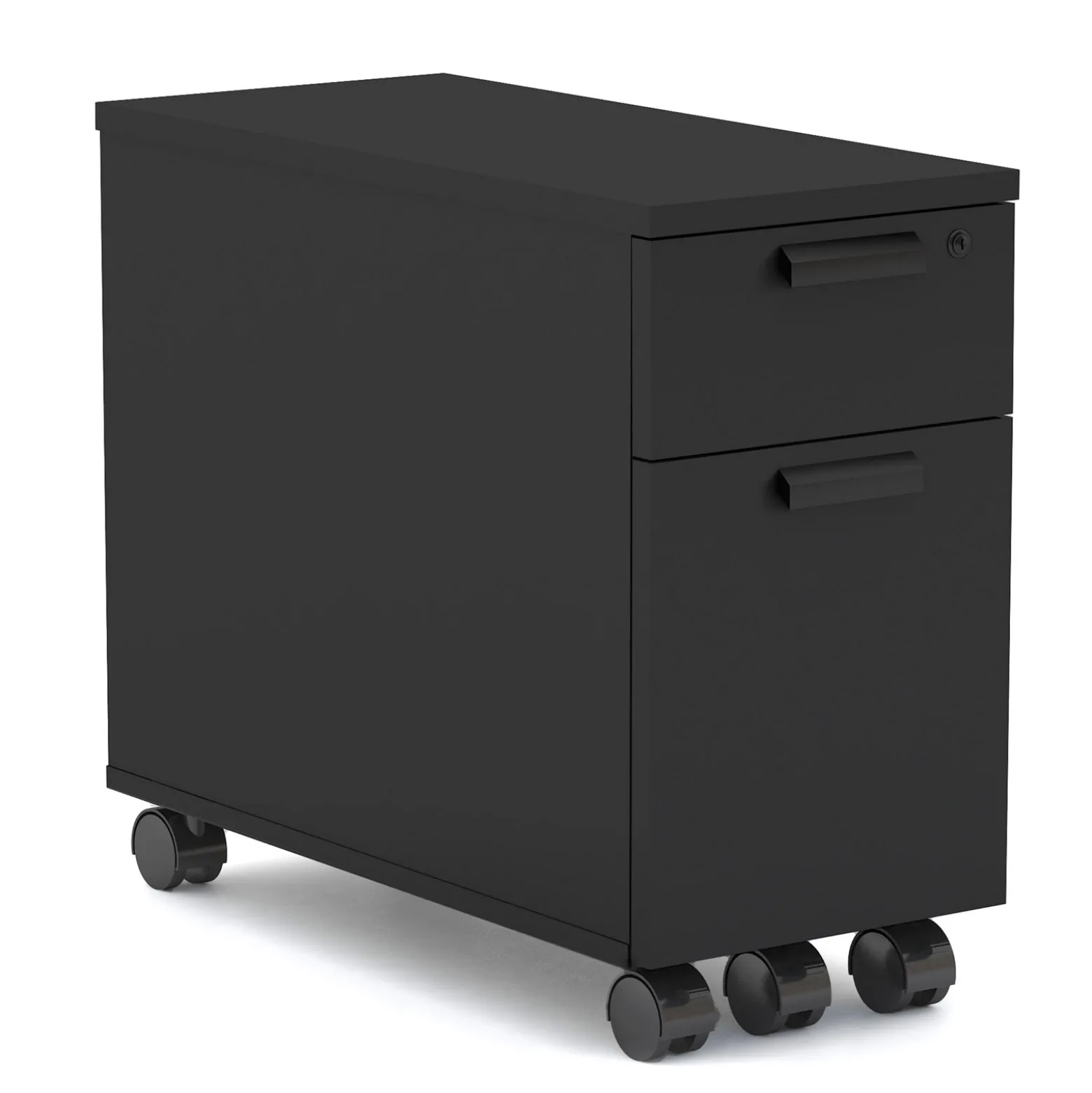 Upward 2 Drawer Mobile File Pedestal - 11"W x 24"D