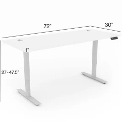 Upward Height Adjustable Standing Desk - 72