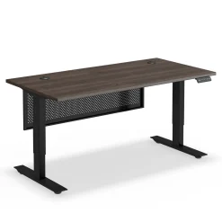 Upward Height Adjustable Standing Desk with Modesty Panel - 60