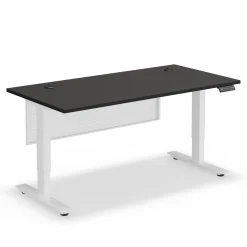 Upward Height Adjustable Standing Desk with Modesty Panel - 60