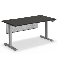 Upward Height Adjustable Standing Desk with Modesty Panel - 60
