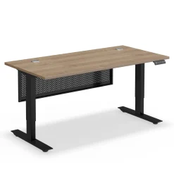 Upward Height Adjustable Standing Desk with Modesty Panel - 60