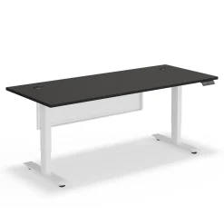 Upward Height Adjustable Standing Desk with Modesty Panel - 72