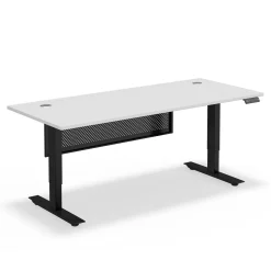 Upward Height Adjustable Standing Desk with Modesty Panel - 72