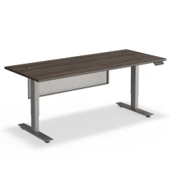 Upward Height Adjustable Standing Desk with Modesty Panel - 72