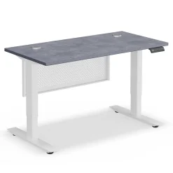 Upward Height Adjustable Standing Desk with Modesty Panel - 48