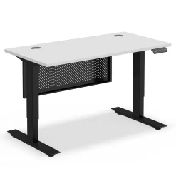 Upward Height Adjustable Standing Desk with Modesty Panel - 48