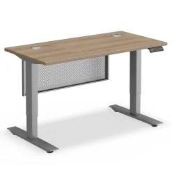 Upward Height Adjustable Standing Desk with Modesty Panel - 48