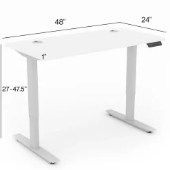 Upward Height Adjustable Standing Desk - 48