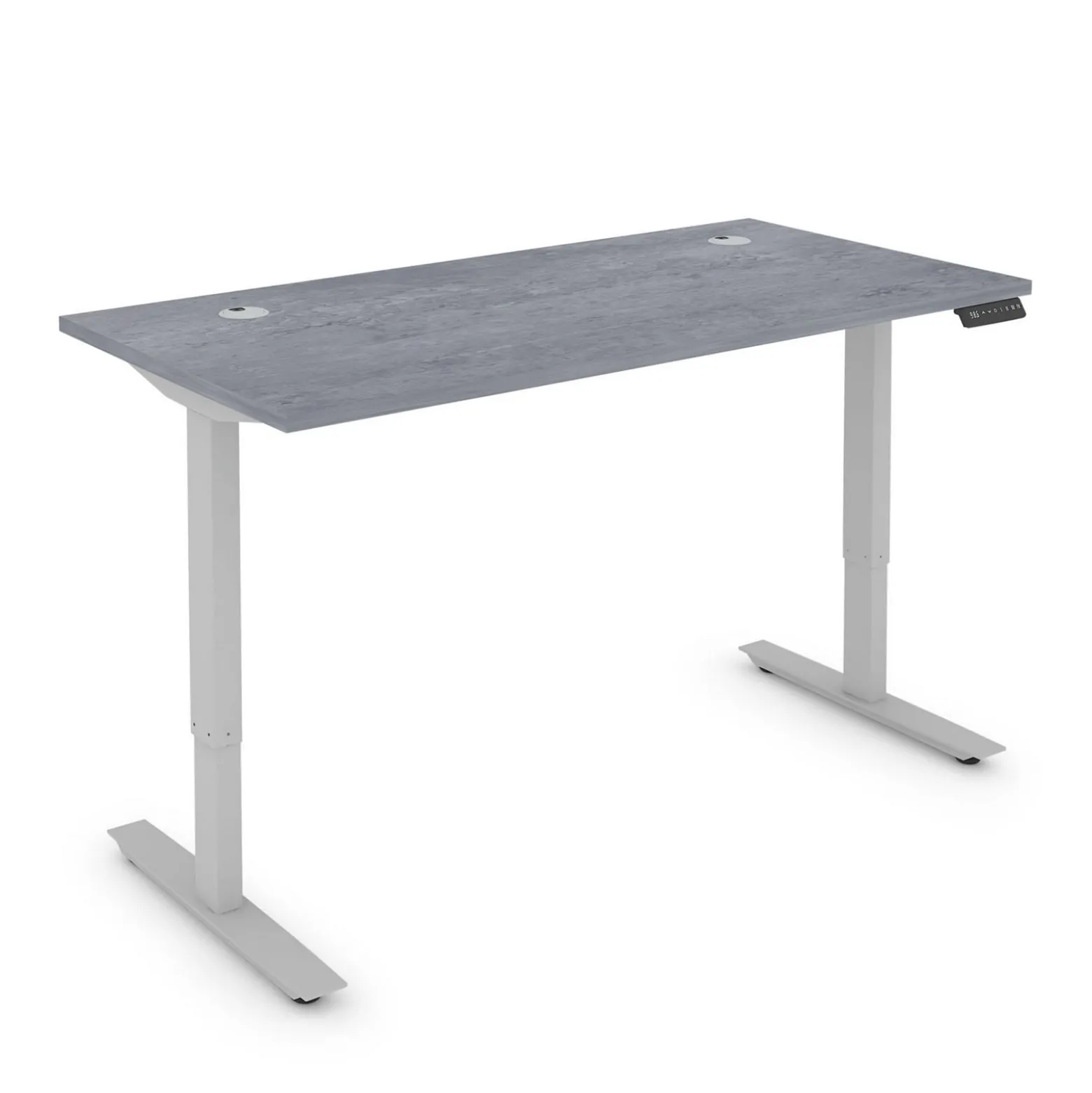 Upward Height Adjustable Standing Desk - 60"Wx30"D