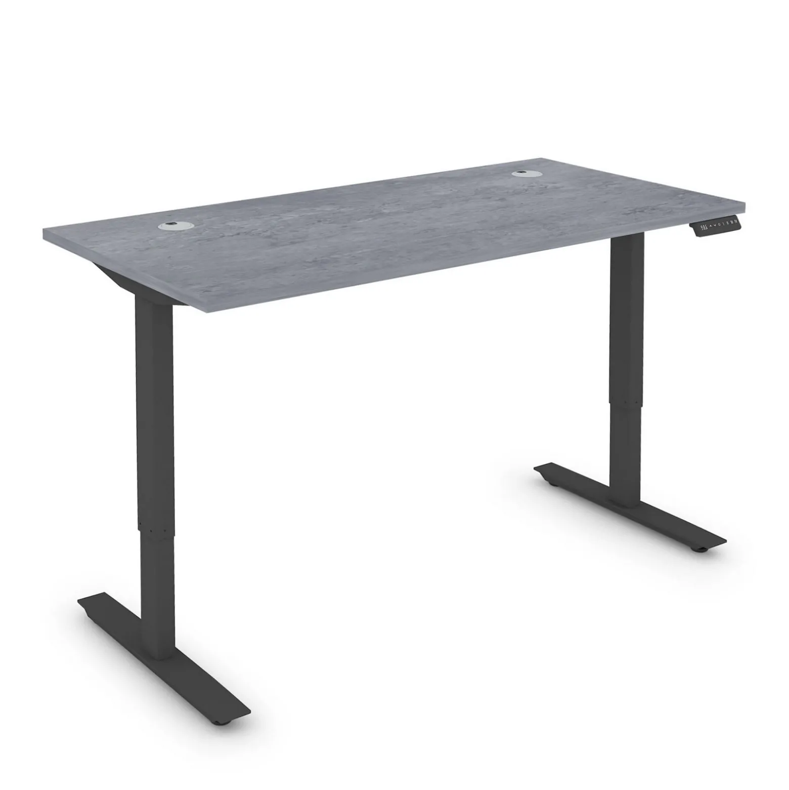 Upward Height Adjustable Standing Desk - 60"Wx30"D