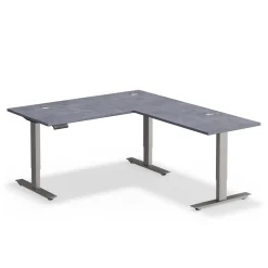 Upward Reversible Height Adjustable L-Shaped Standing Desk - 60
