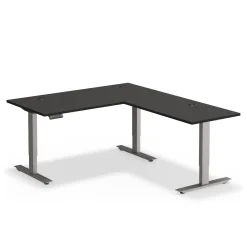 Upward Reversible Height Adjustable L-Shaped Standing Desk - 60