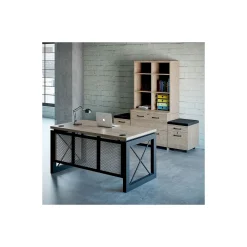 Urban Compact Office Set with Bookcase and Storage Files