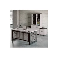 Urban Compact Office Set with Bookcase and Storage Files
