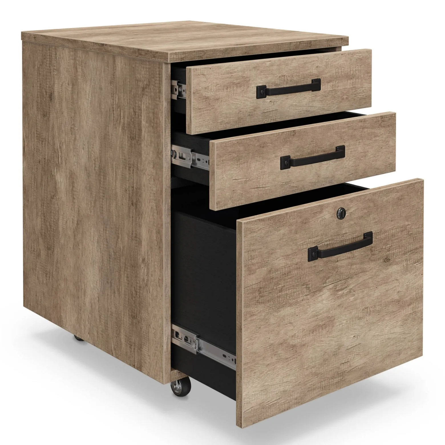 Urban 3-Drawer Mobile File Pedestal - 18"W x 20"D