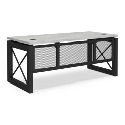 Urban Executive Desk with Modesty Panel - 72"W x 32"D