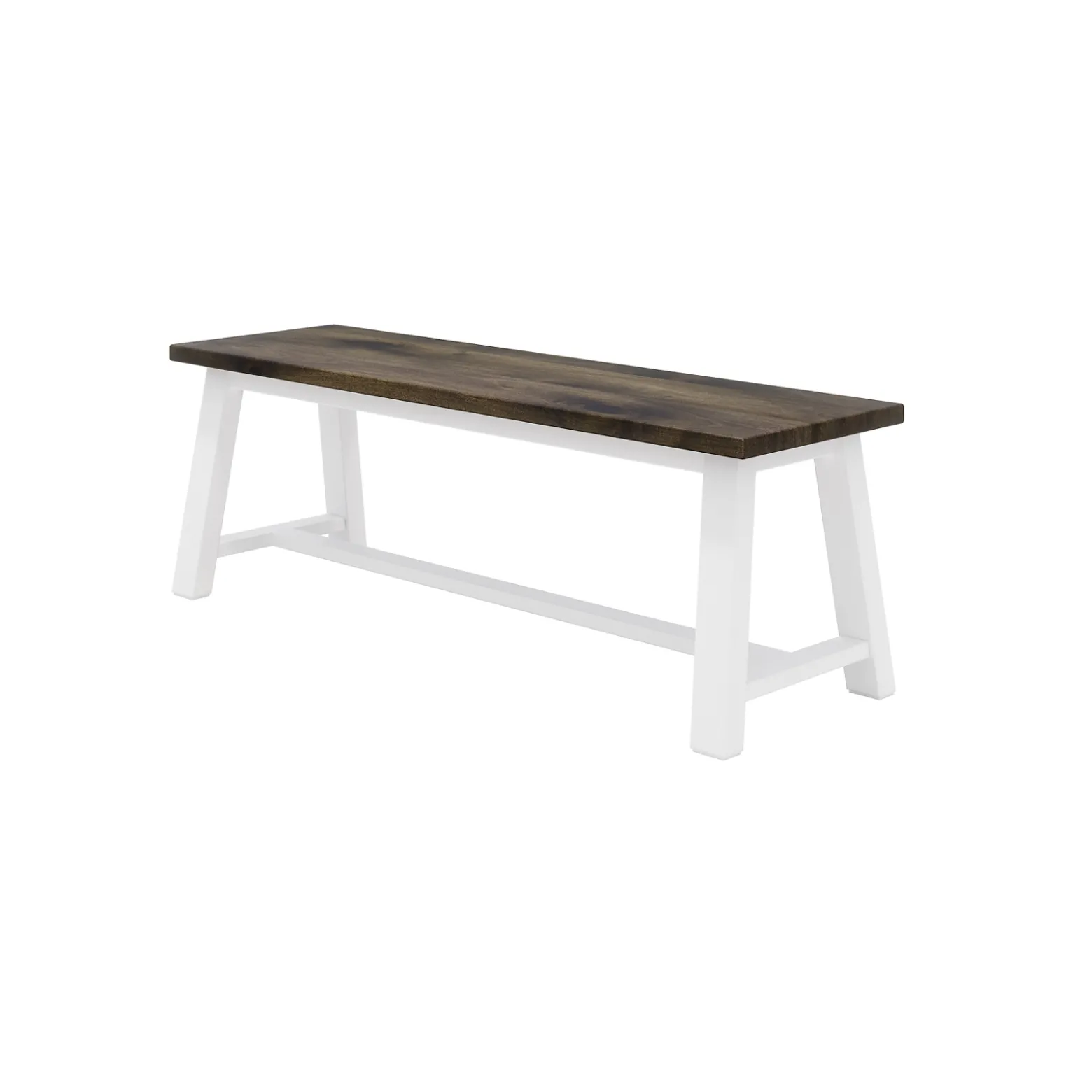 Urban Loft Bench with Wood Seat