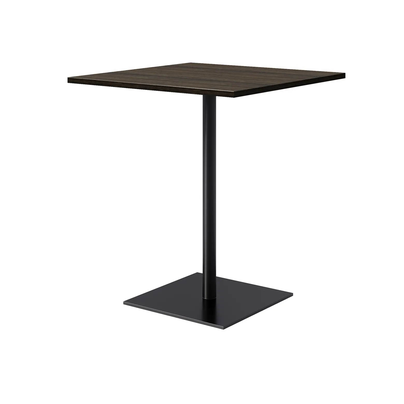 Urban Loft Standing Height Pedestal Table - 36"Wx41"H