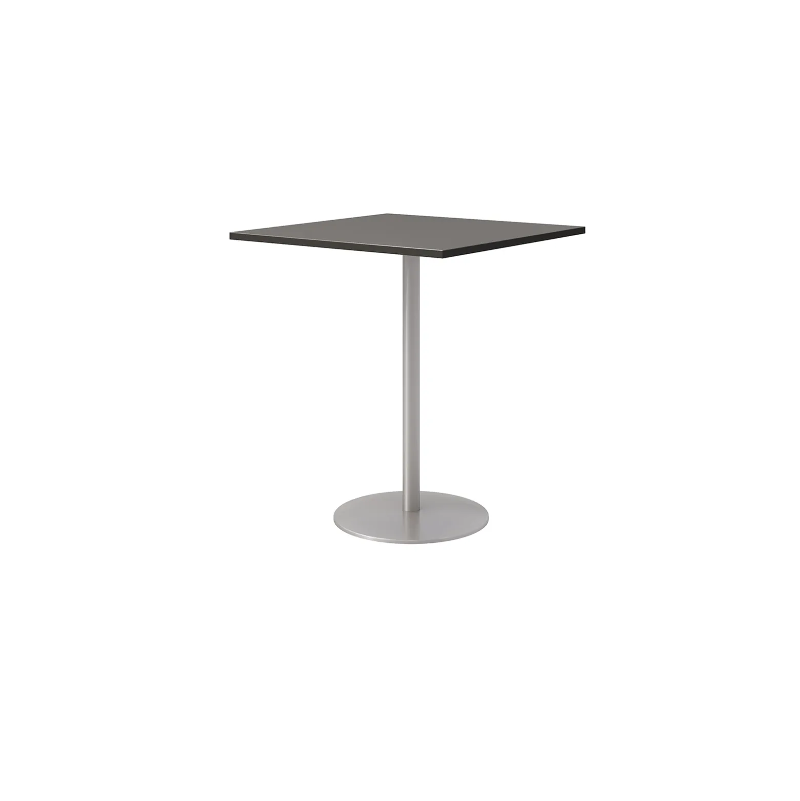 Urban Loft Standing Height Pedestal Table - 36"Wx42"H