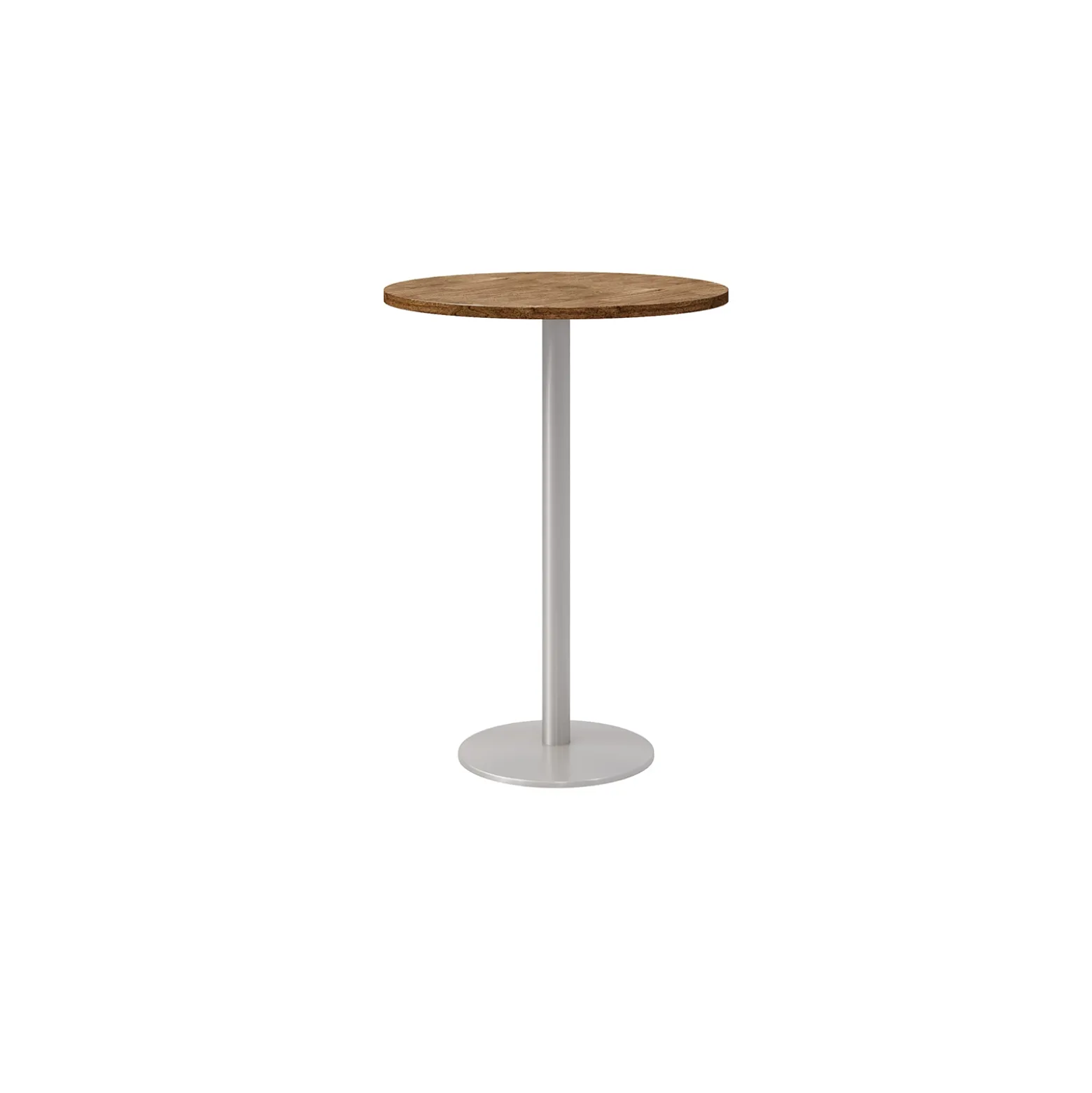 Urban Loft Standing Height Pedestal Table - 30"Wx41"H