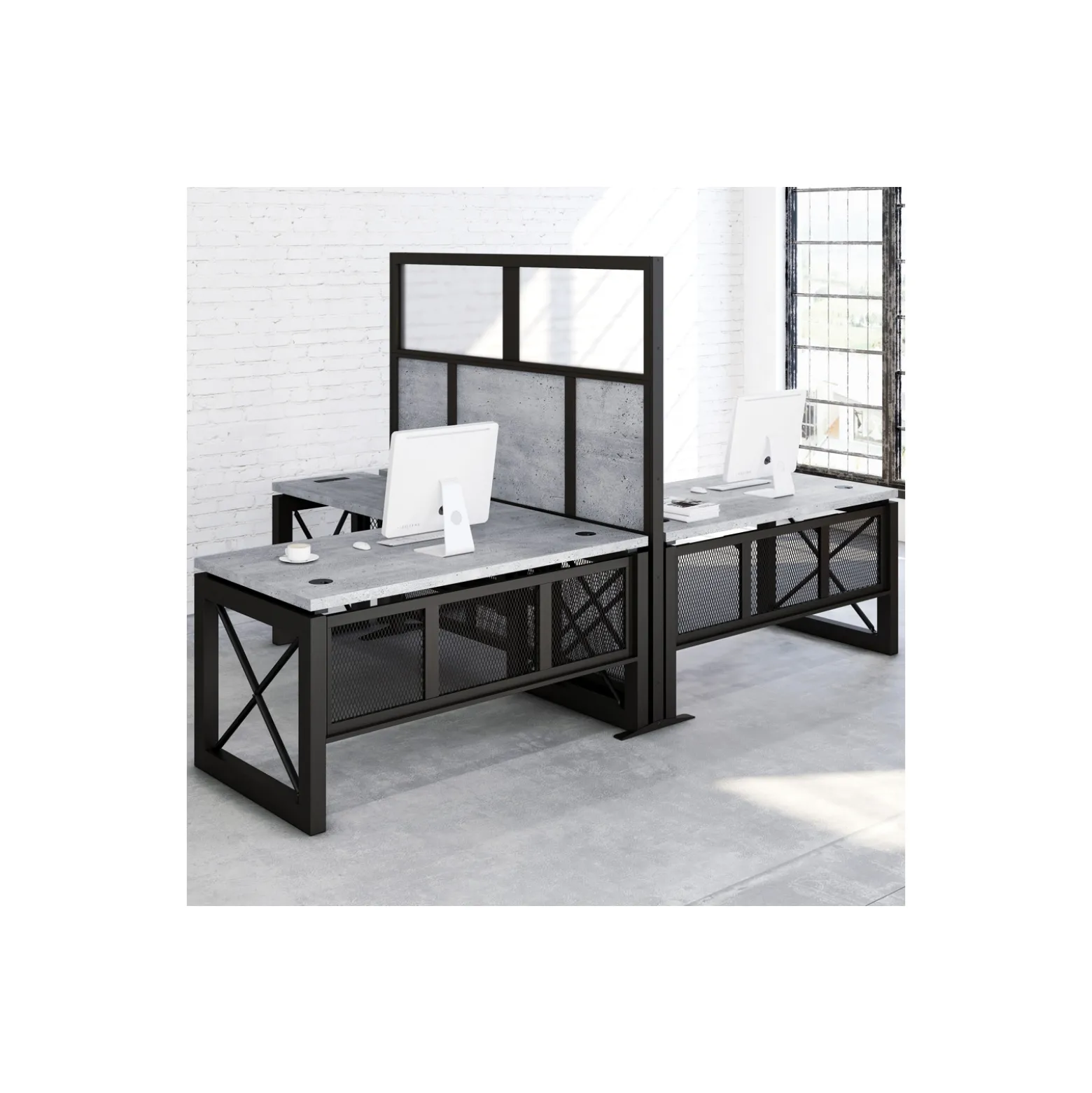Urban Mobile Divider Panel - 72"H x 72"W