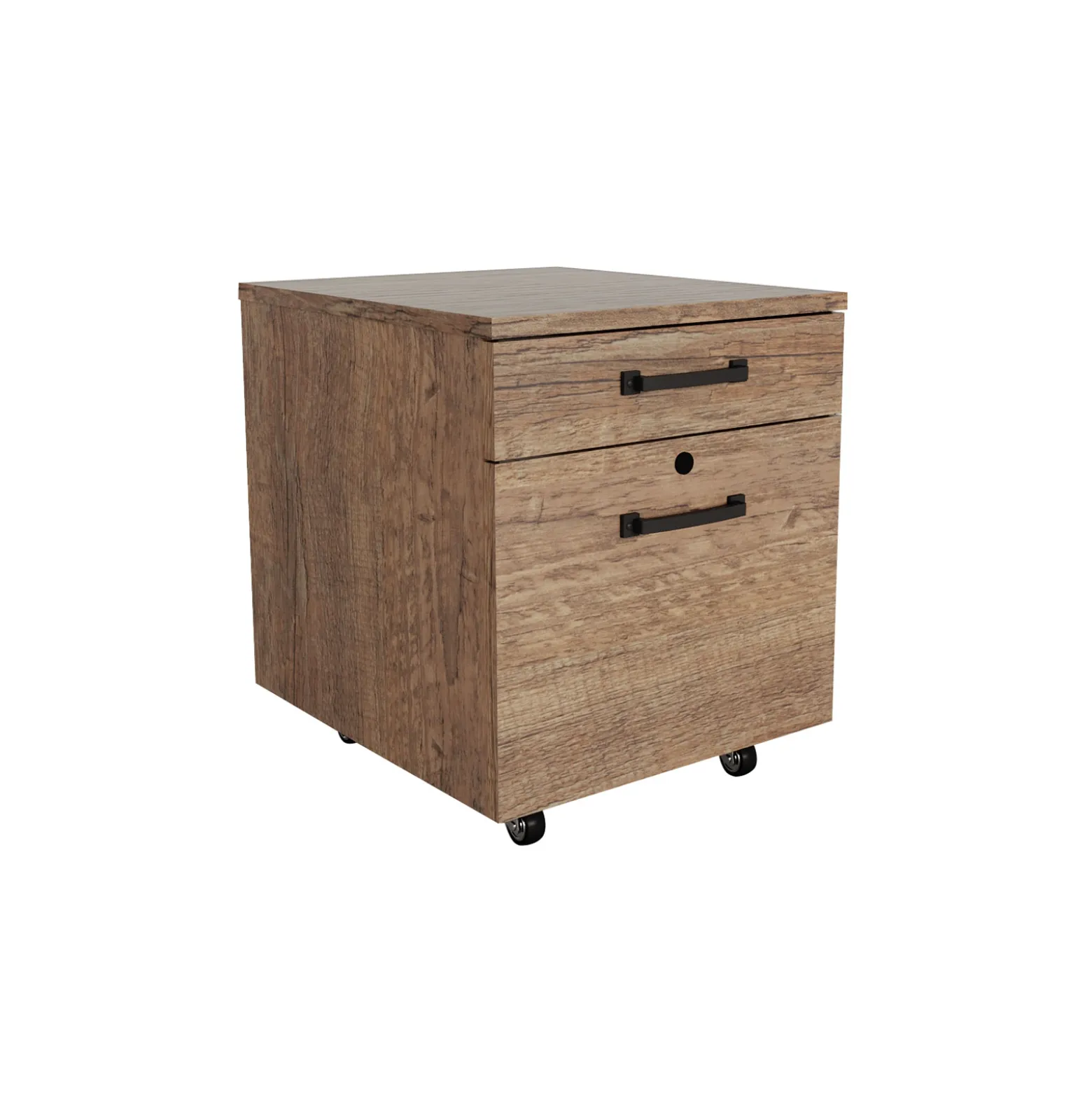 Urban Reversible L-Shaped Desk Set with File and Wardrobe