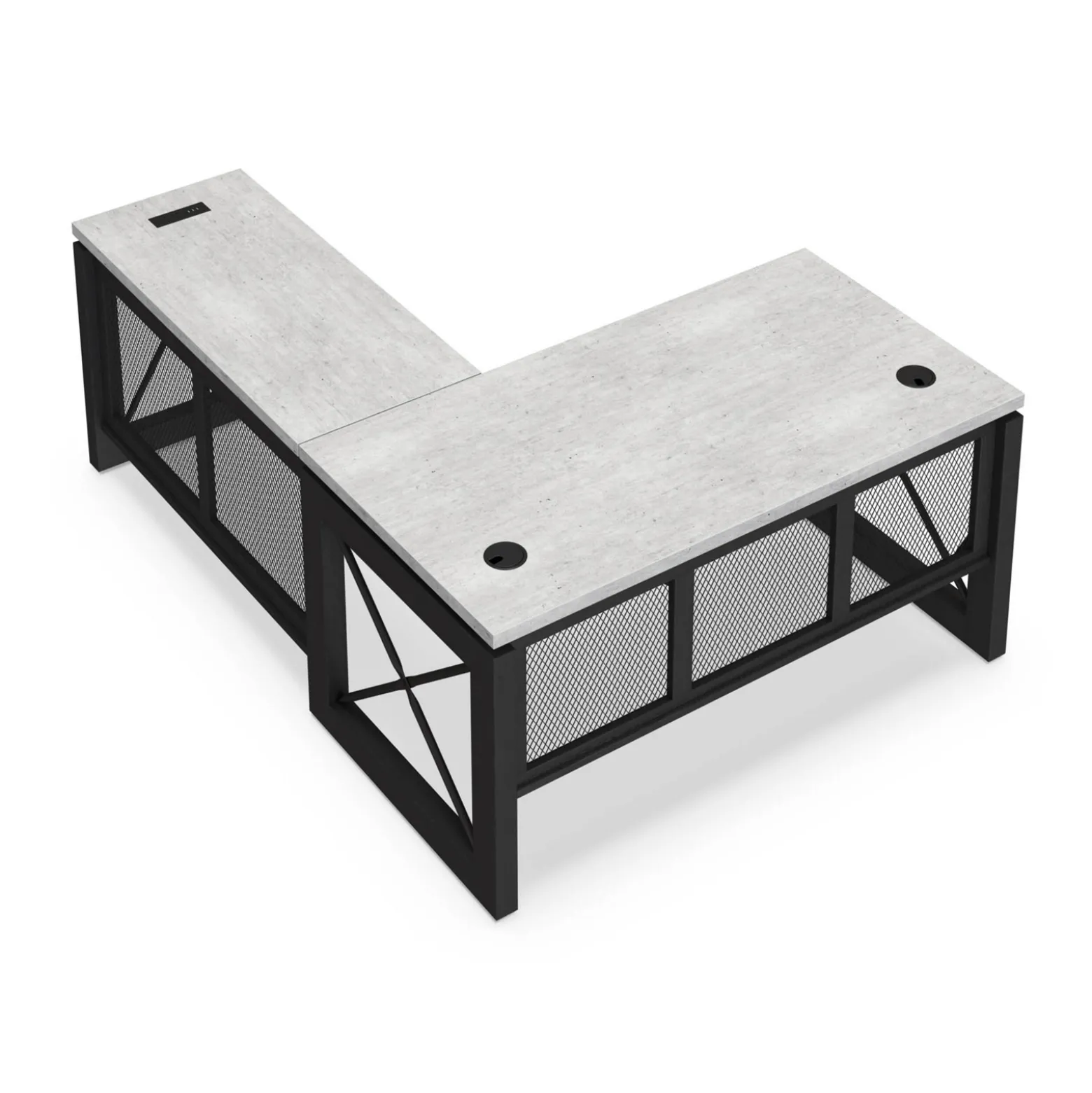 Urban Reversible L-Shaped Desk - 60"W x 80"D