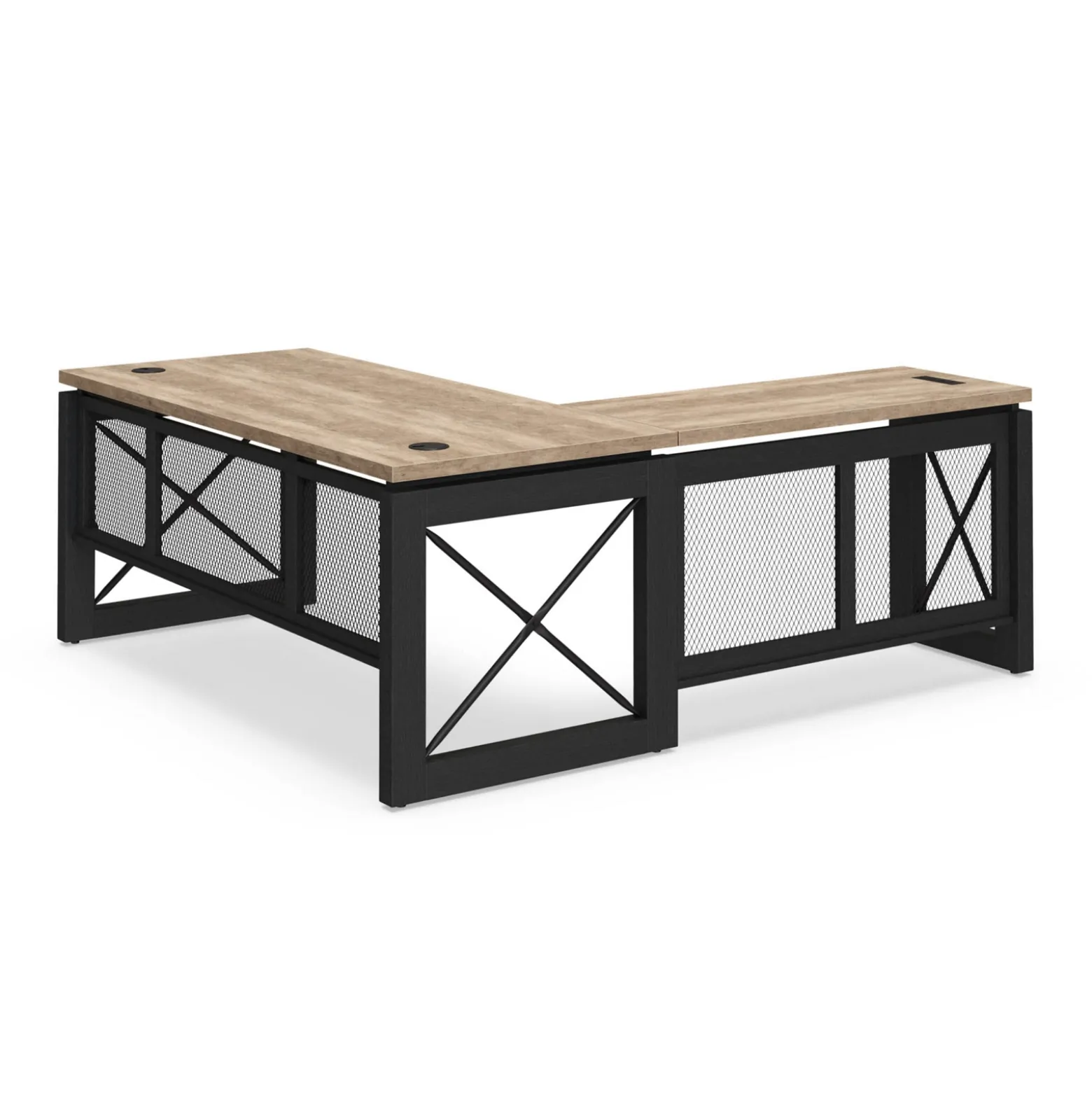 Urban Reversible L-Shaped Desk - 72"W x 80"D