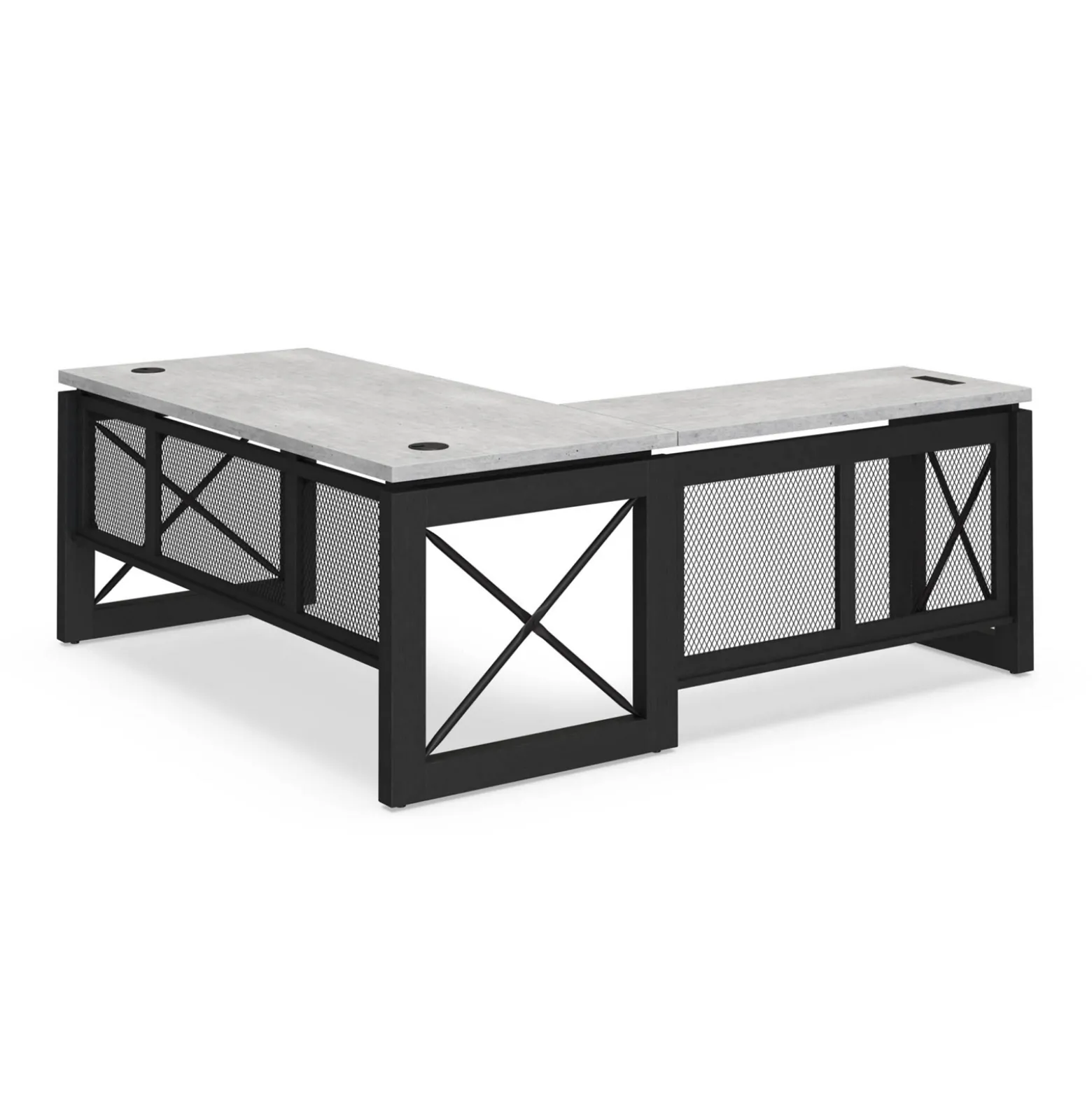 Urban Reversible L-Shaped Desk - 72"W x 80"D
