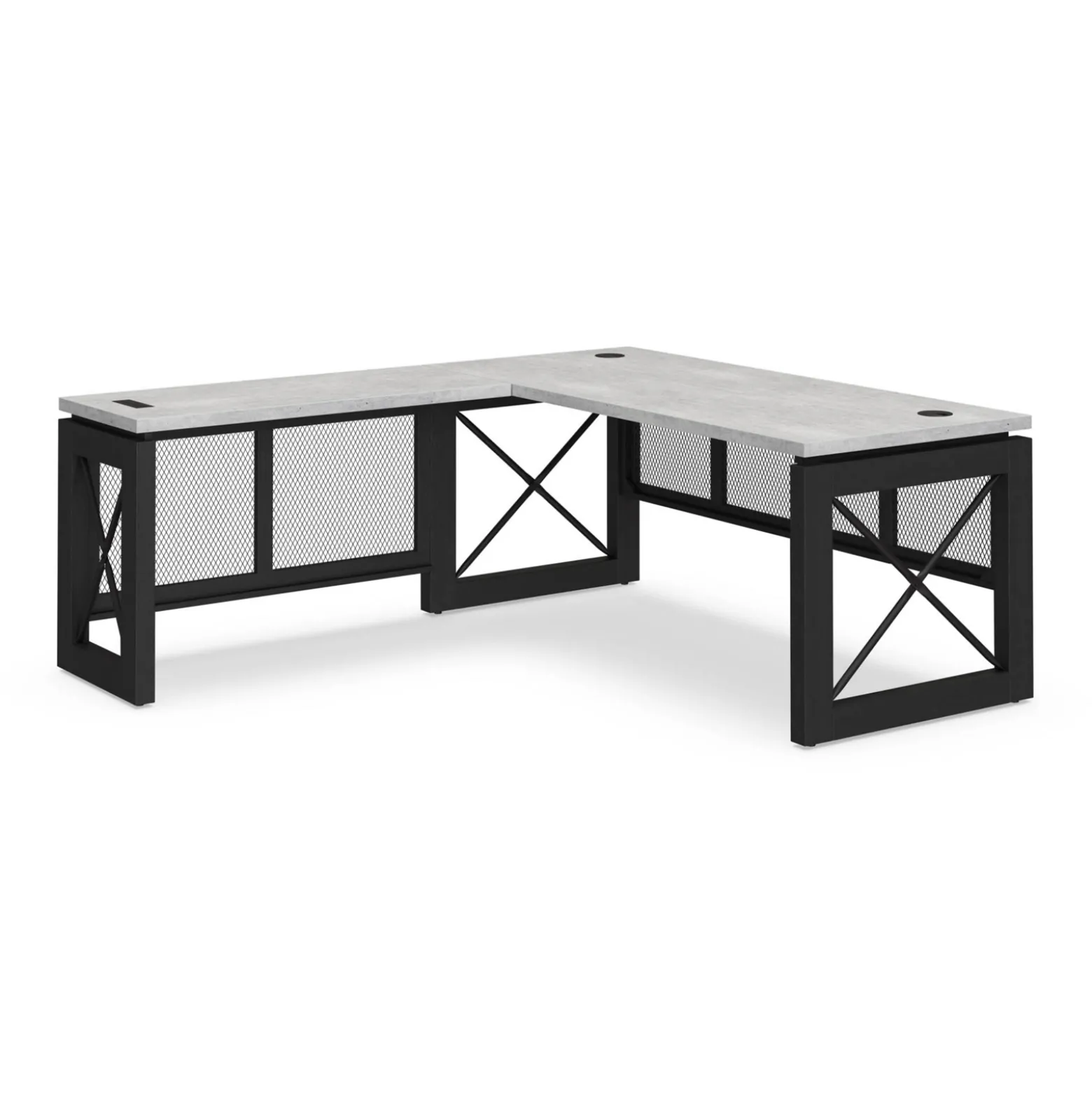 Urban Reversible L-Shaped Desk - 72"W x 80"D