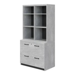 Urban Stacking Shelf w/ Lateral File - 72
