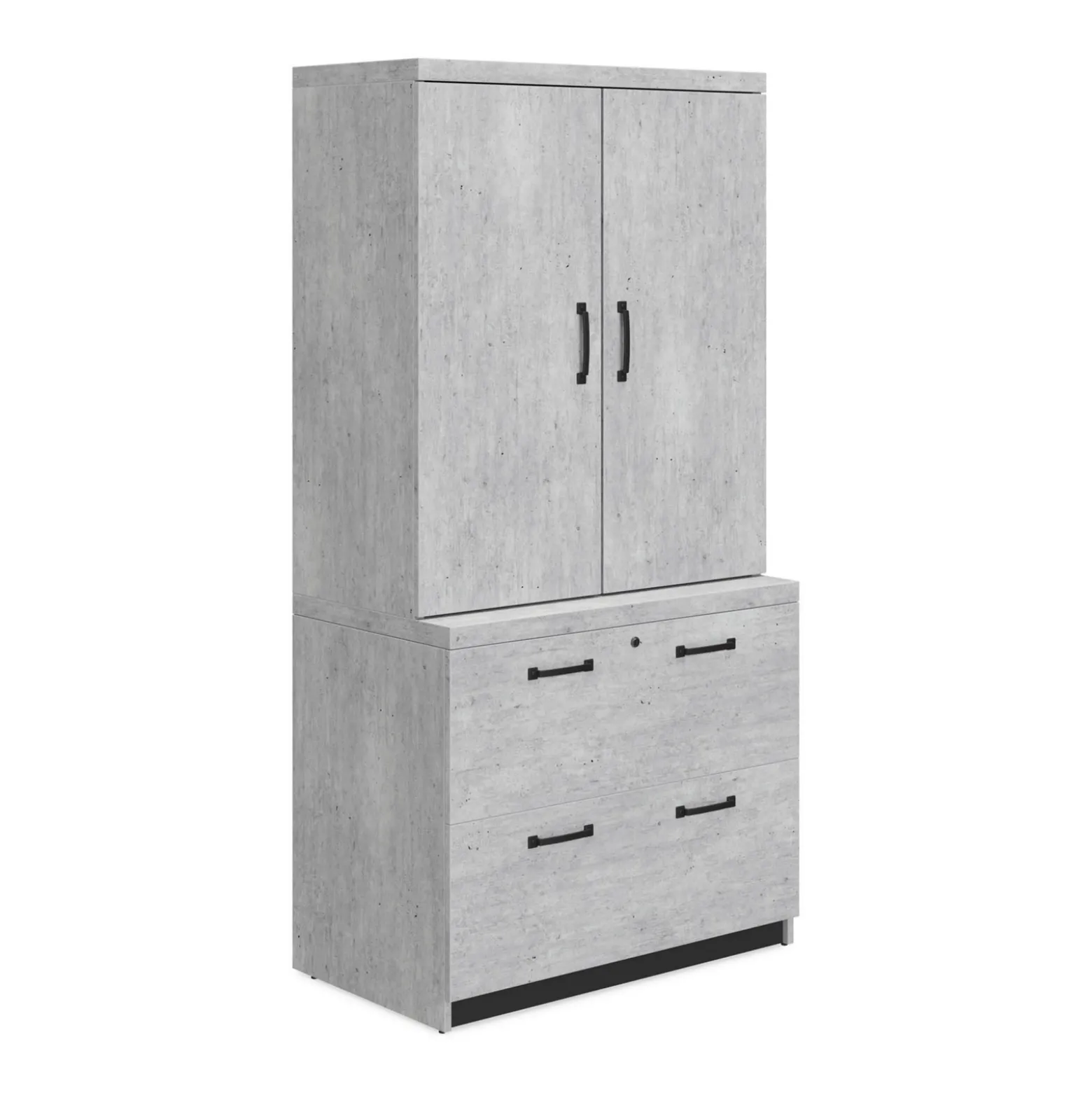 Urban Wardrobe with Lateral File - 36W x 72H