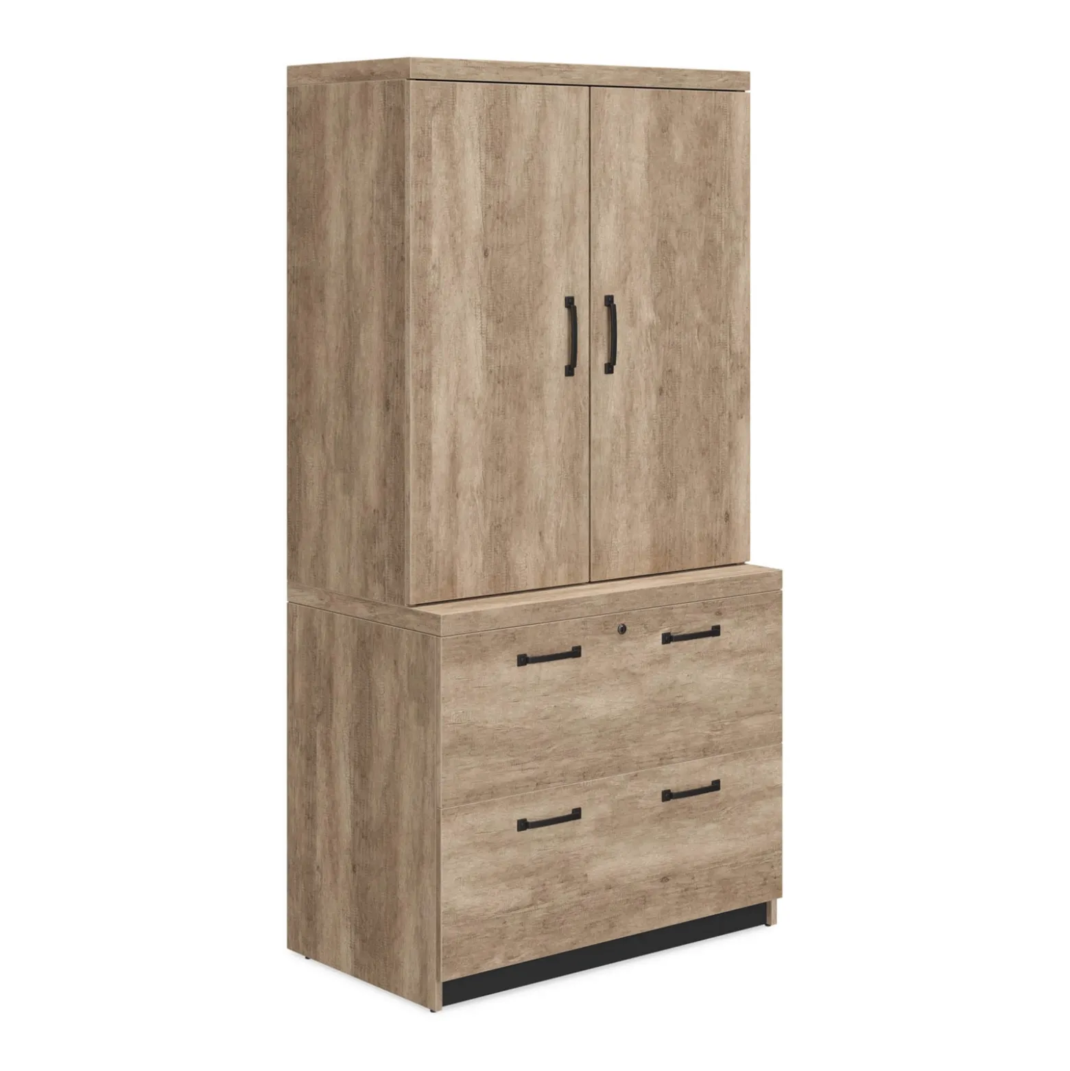 Urban Wardrobe with Lateral File - 36W x 72H