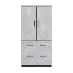 Urban Wardrobe with Lateral File - 36W x 72H