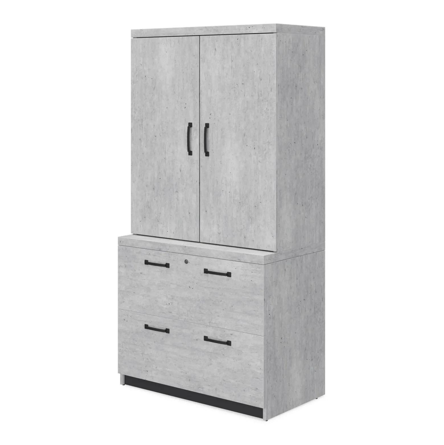 Urban Wardrobe with Lateral File - 36W x 72H